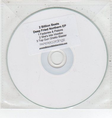 (ET292) 2 Billion Beats, Deep Fried Northern EP - DJ CD