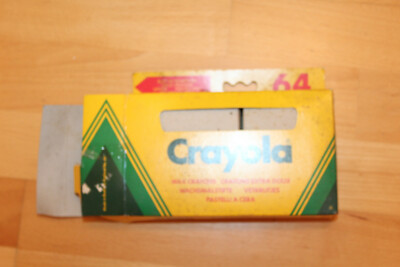 Crayola Crayons 64 Wachsmalstifte - Kellerfund - teilweise gebraucht