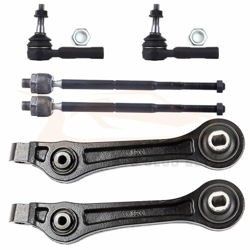 6pcs Front Lower Control Arms Inner Outer Tie Rods For 0610 Dodge