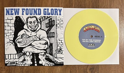 New Found Glory - Tip of the Iceberg ALT cover 7” vinyl EP record