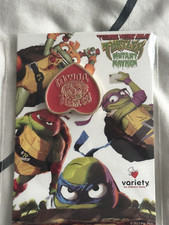 Teenage Mutant Ninja Turtles Mayhem TMNT "It's Turtle Time" Raphael Red Pin