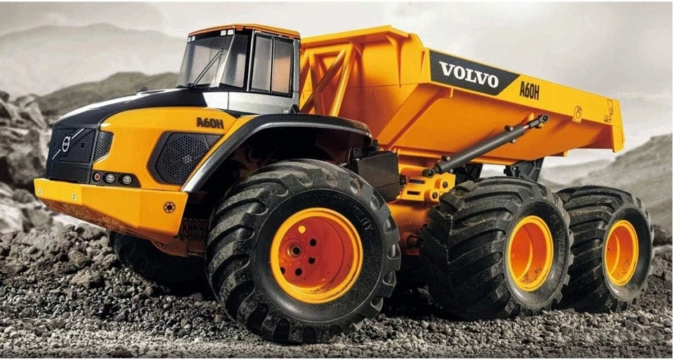 1/24 RC Car Series No.676 Volvo A60H Dump Truck (G6-01 Chassis) Japan NEW - Image 3 of 3
