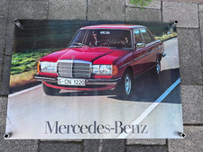 Original Mercedes Benz Produktplakat / Poster W123