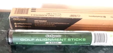 NEW 3 Pack GoSports Golf Alignment Training Sticks Foldable 48"