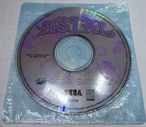 Astal Sega Saturn Complete CIB w/ Manual & Foam Insert Tested & Works - Picture 6 of 16