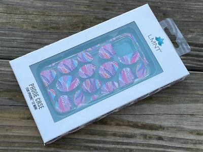 LMNT Phone Case For Iphone 12 mini Multi Color Easter Egg Back Case New in Box