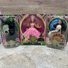 Bundle Of Mattel Wicked Dolls Deluxe Glinda, Nessarose Singing Elphaba URL Error