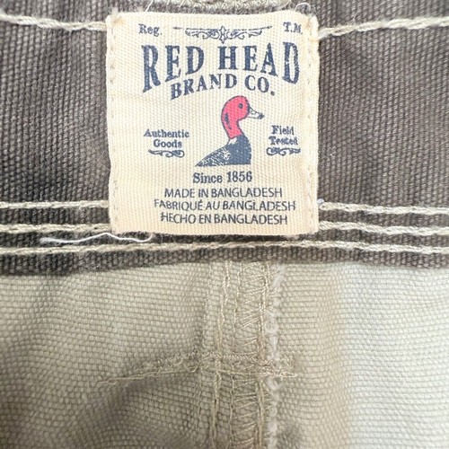 Red Head Brand Co. Carpenter Pants Workwear Utility Khaki Size 46x30,work pants - Picture 2 of 9