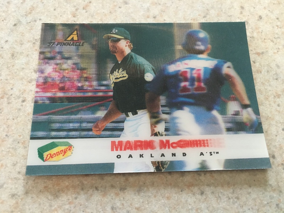 mark mcgwire holographic card 1991 Upper Deck Baseball 1991 Hologram #656 Oakland Athletics AS Official MLB Trading From The UD Company : Collectibles & Fine Art Mark McGwire 1998 Gold Card