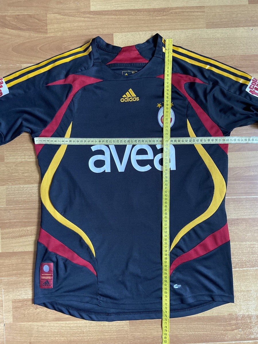 2007-08 Galatasaray ゲームtシャツ　adidas GALATASARAY 2007 2008 THIRD FOOTBALL SHIRT SOCCER JERSEY