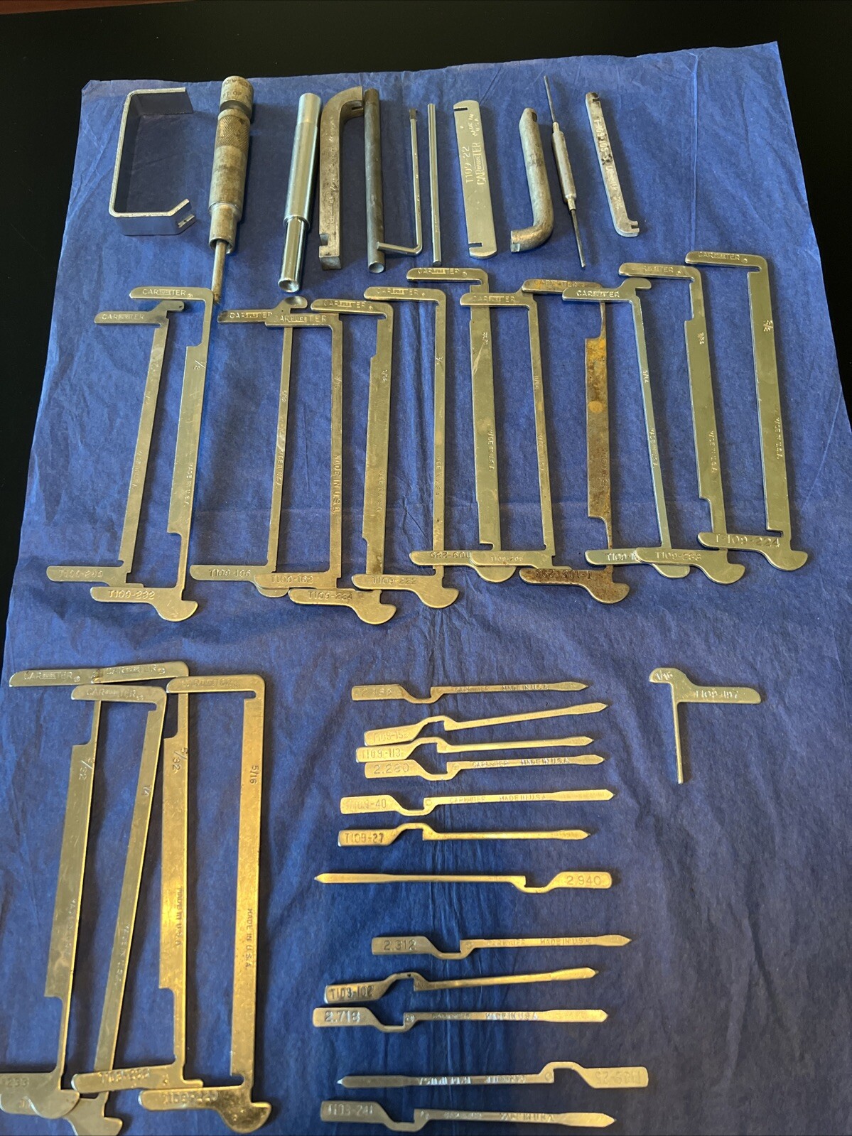 Vintage Carter Carburetor Carbureter Specialty Tools Gauge Gage Lot eBay