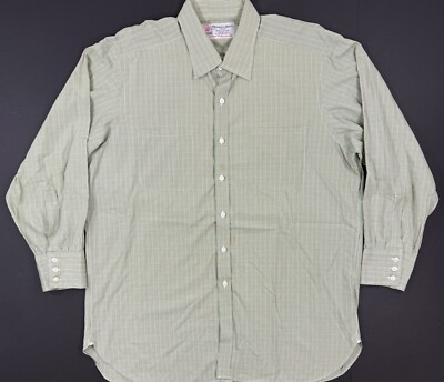 Turnbull & Asser Mens Plaid Sea Island Cotton Button Shirt Size XL England | eBay Turnbull & Asser Mens Plaid Sea Island Cotton Button Shirt Size XL England | eBay