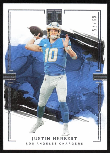 2023 Panini Impeccable Justin Herbert #56