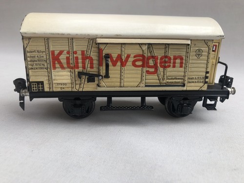 Märklin O Gauge DR Refrigerated Van Kühlwagen 17930 With Brakeman’s Hut VGC - Picture 7 of 15