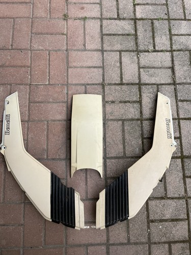 PLASTICHE LATERALI BENELLI S50 CARTER COVER CENTRALE PORTAPACCHI CODINO PLASTICA - Foto 9 di 9