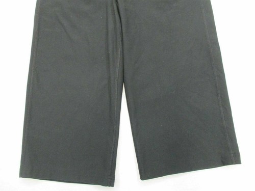 NIKE Girls Youth Size M Dri-Fit Running Workout Fitted Black Yoga Capris - Picture 3 of 8