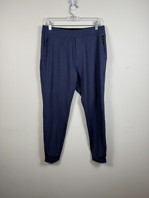 Public Rec Weekender Pant 32x30 Heather Blue Jogger Sweatpants Lounge Stretch