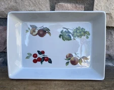 CORDON BLEU BIA FRUIT PATTERN RECTANGULAR BAKER CASSEROLE SERVING DISH