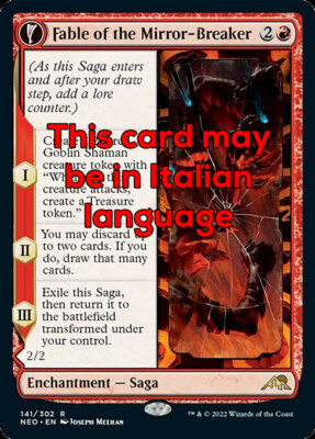 MTG FABLE OF THE MIRROR-BREAKER EXC - FIABA DELLO SPACCASPECCHI