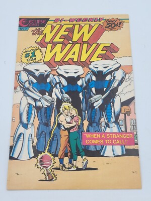 The New Wave #2 Eclipse Comics 1986 Early Lee Weeks, Ty Templeton 1st print
