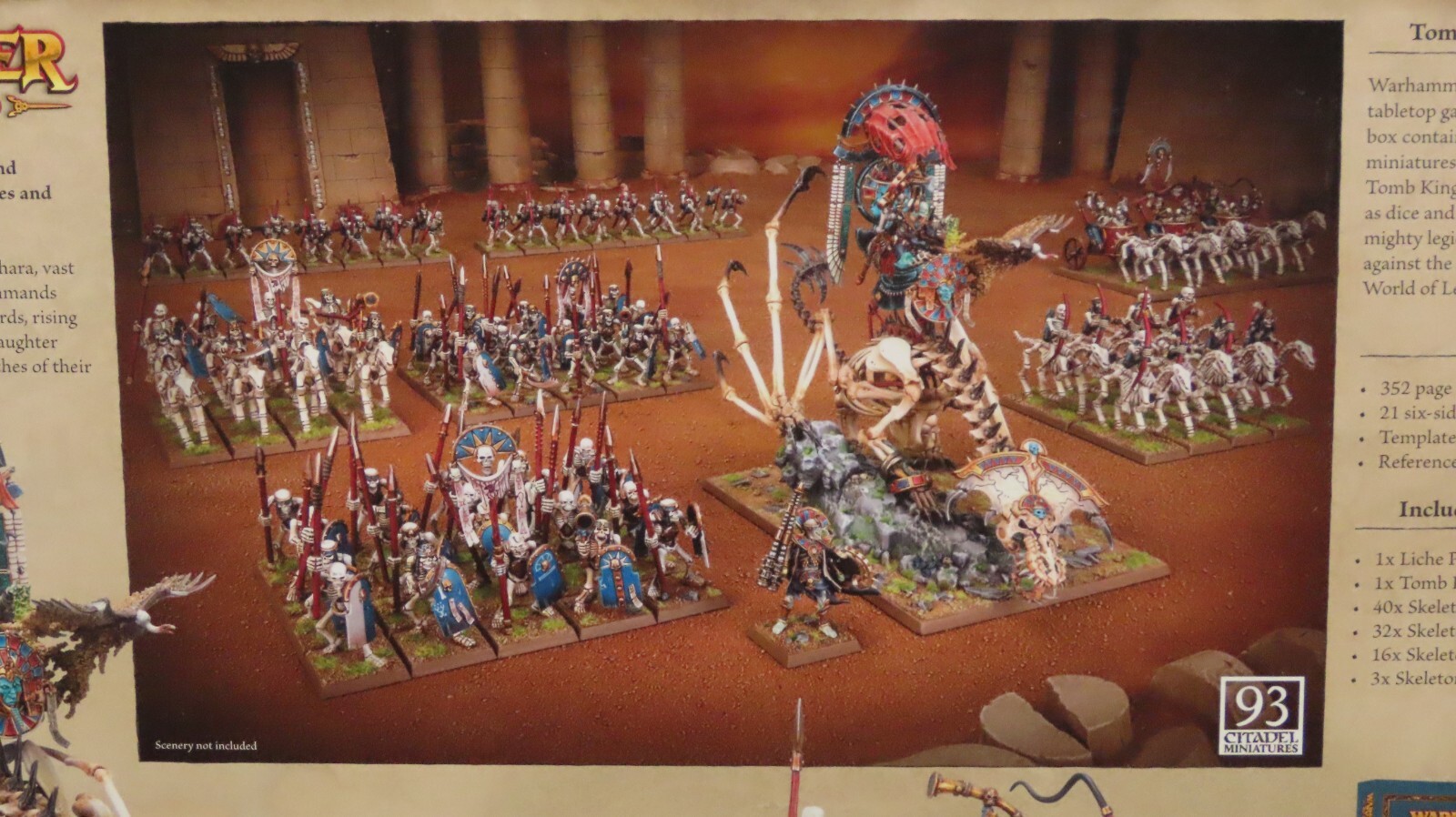 Games Workshop Warhammer The Old World Tomb Kings of Khemri Edition ...