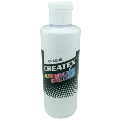 Createx Colors 5212-08 Paint for Airbrush, 8 oz, Opaque White