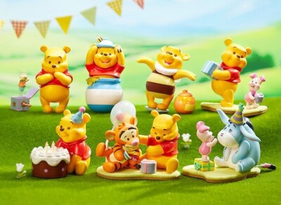miniso winnie ブラインドボックス プーさん 3点セット New Winnie The Pooh Blind Box Collections coming to Miniso Stores