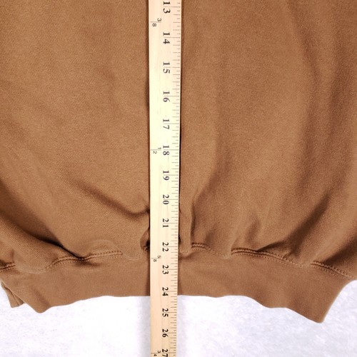 Prairie Mountain Hoodie Alaska Graphic Sweatshirt Small Brown Embroidered - Picture 9 of 9