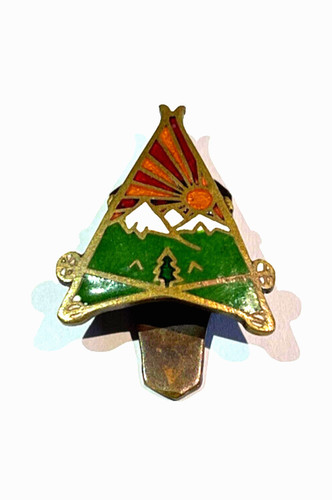 YUGOSLAVIA (Kingdom of) - ORIGINAL Army Mountain Units Badge - RARE!