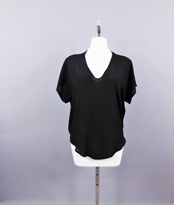 Lush Women's Shirt, Size XS, Black, 100% Polyester