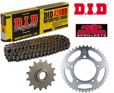 Cagiva 125 SXT Aletta Rossa WSX Trail 83-87 DID Motorcycle Chain Sprocket Kit
