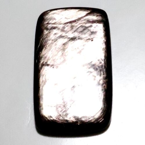 Top Natural SIlver Fire Magical Hypersthene Pear Rectangle Cabochon Gemstone - Picture 4 of 10