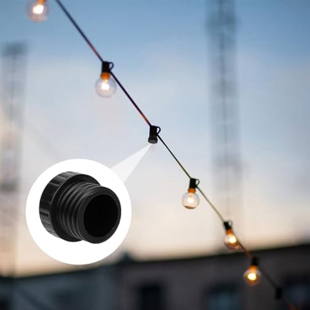 Socket With String Socket Caps 6-Pack Light Socket Safety Caps - E26 Base Socket Covers ...