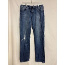 KUT from the Kloth Catherine Boyfriend Distressed Jeans Medium Wash Size 6