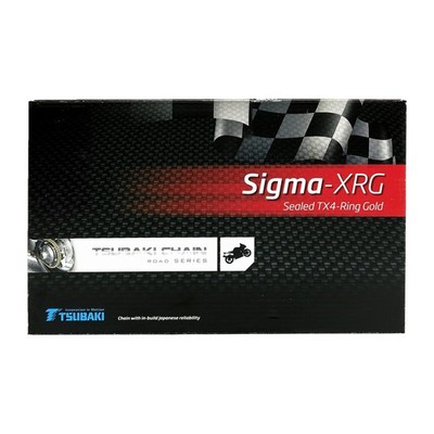 Tsubaki Kette 525 XRG Sigma X-ring, 120 Glieder BMW: 19-20 S1000RR Suzuki: 17-20