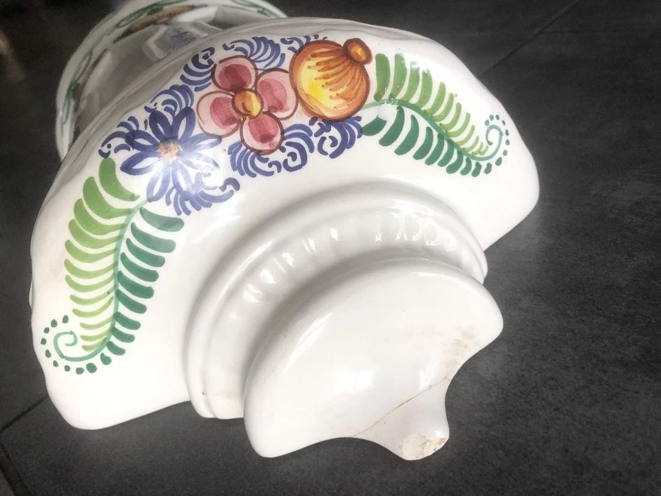 Grande applique murale orientale espagnole en céramique 45 cm - Photo 3/4