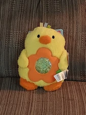 Magic Years Plush Duck chick Baby Soft Sensory Toy Confetti Easter Spring 7"