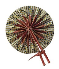 Kente African Print Foldable Hand Fan Anan