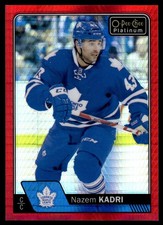 2016-17 O-Pee-Chee Platinum Red Prism Nazem Kadri 045/199 Toronto Maple Leafs