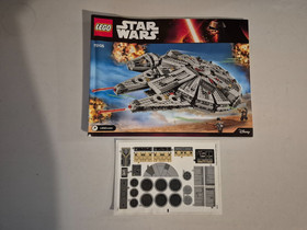 Lego Millennium Falcon 75105-Comes with Box, Manual & Stickers