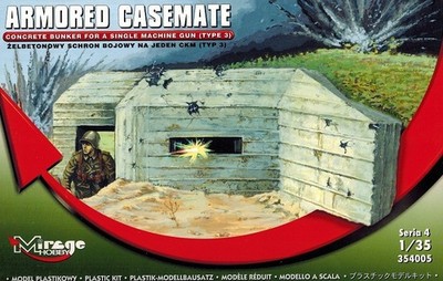 Mirage Hobby 354005 - Armored Casemate - Bunker - 1:35