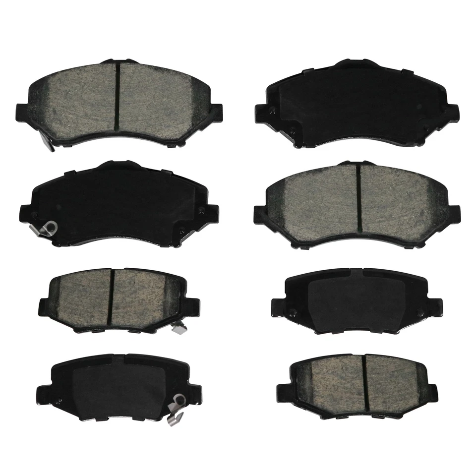 Pastillas de freno delanteras traseras de cerámica para Dodge Nitro Jeep Liberty Wrangler JK Wrangler Foto 2 de 4