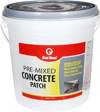 Red Devil 0641 Concrete Repair Patch, Cement Crack Filler, 1 Gallon, Gray 