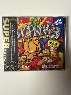 BONK 3 BONK'S BIG ADVENTURE GENJIN III PCEWORKS TURBODUO PC-ENGINE GENJIN 3 NEC
