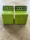 Vintage Fisher-Price Green Washer Dryer Little People Dollhouse Furniture 1970s