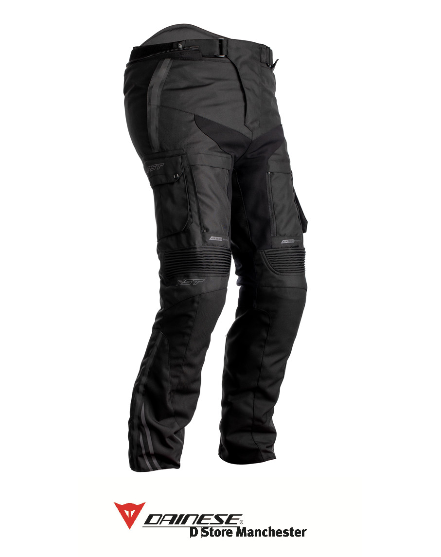 RST Adventure-X Ladies Black/Black Touring Urban Waterproof Textile Motorcycl...