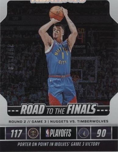 2024-25 Panini Nba Hoops - Michael Porter Jr. #187 Premium Lime