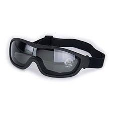 Motorcycle Goggles Bike Goggles UV Protective Outdoor Glasses Dust Deep Black