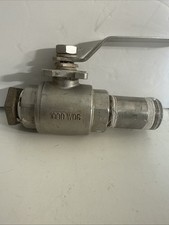 1.25  Ball Valve 316 Stainless Steel 1-Piece 1000 WOG Standard port