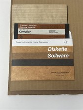 1981 TI LOGO Sampler PHD 5070 TI Home Computer 5 1/4  Floppy Disk with manual
